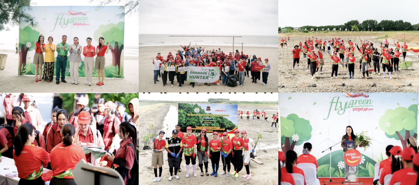 Locals laud Vietjet Thailand sustainability efforts in Phetchaburi