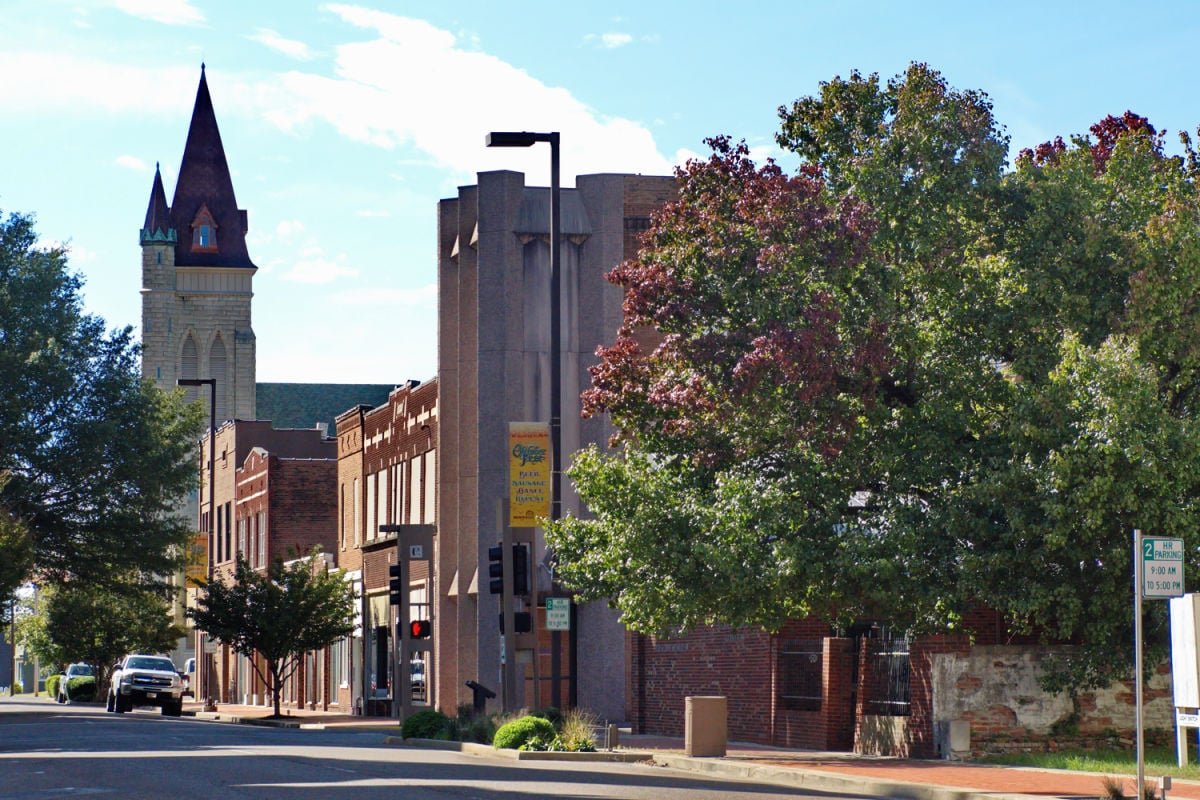 Historic buildings in downtown Paducah, KY
