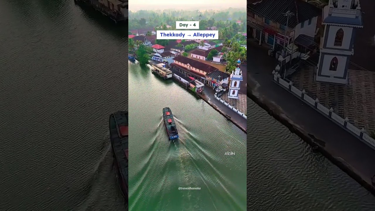 7-Day Kerala Itinerary Guide | Kochi → Munnar → Alleppey → Varkala → Kanyakumari 🌴